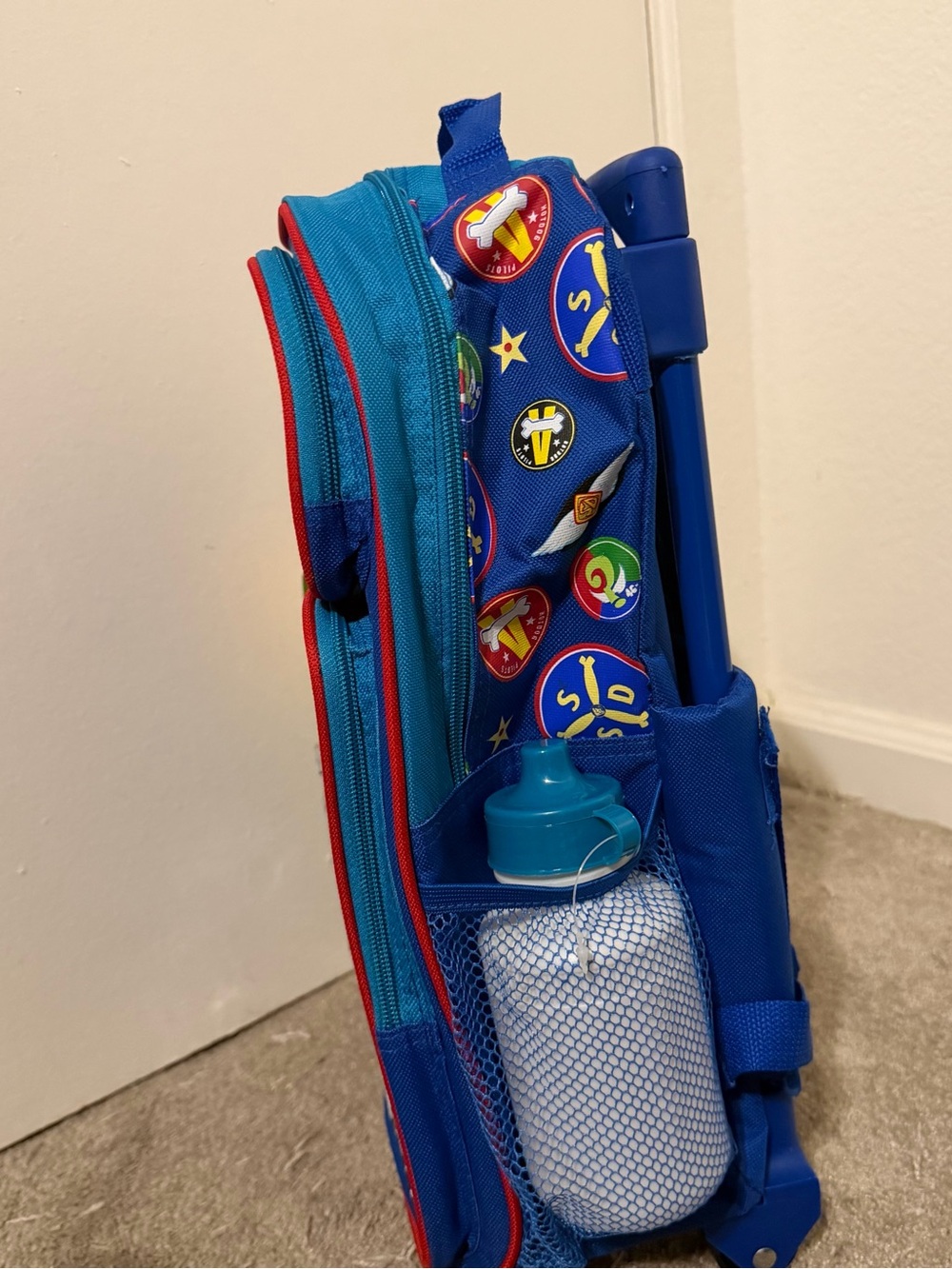 Vintage Y2K 16inch Scooby-Do Backpack - Rolling School Bag - Picture 3 of 3
